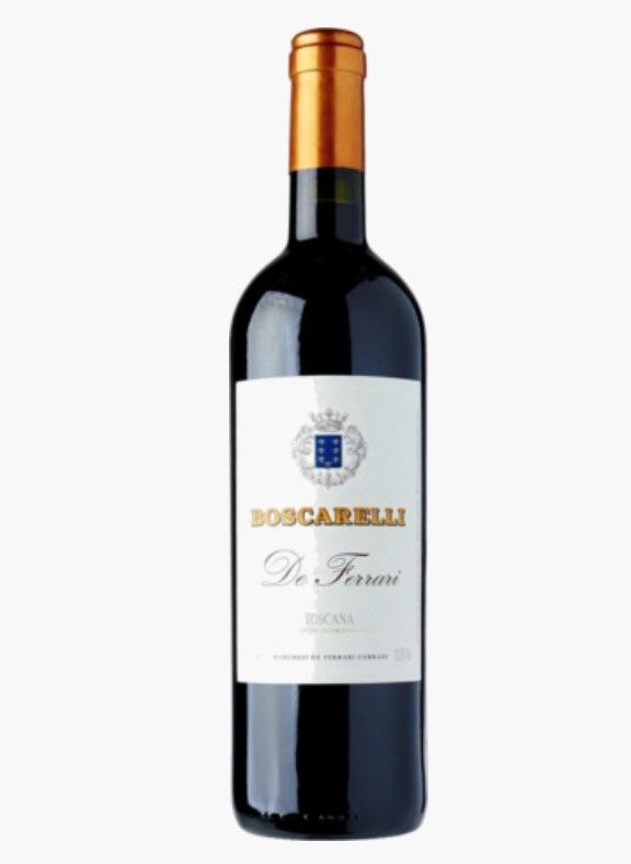 Вино Poderi Boscarelli. Де Ферарі 2020 чер 0,75л 13,5%